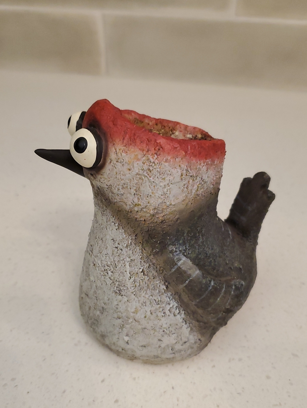 Blob House Mini Bird Planters Set of 4 - Picture 11 of 12